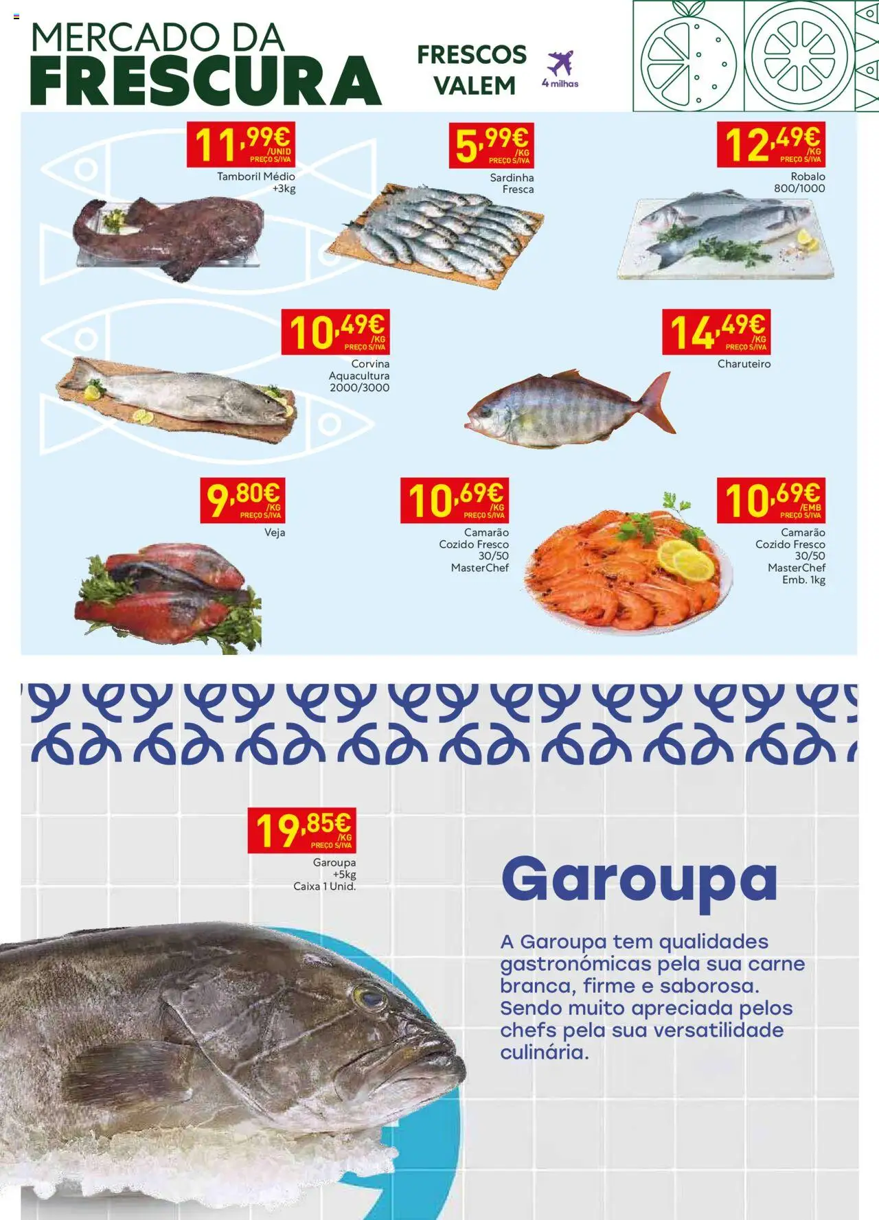 Recheio - Madeira │ válido de 26.08.2025 | Página: 4 | Produtos: Camarão, Caixa, Tamboril, Carne