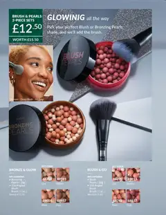 Preview of AVON - Black Friday valid from 01.11.2025 | Page: 39 | Products: Bronzer, Brush