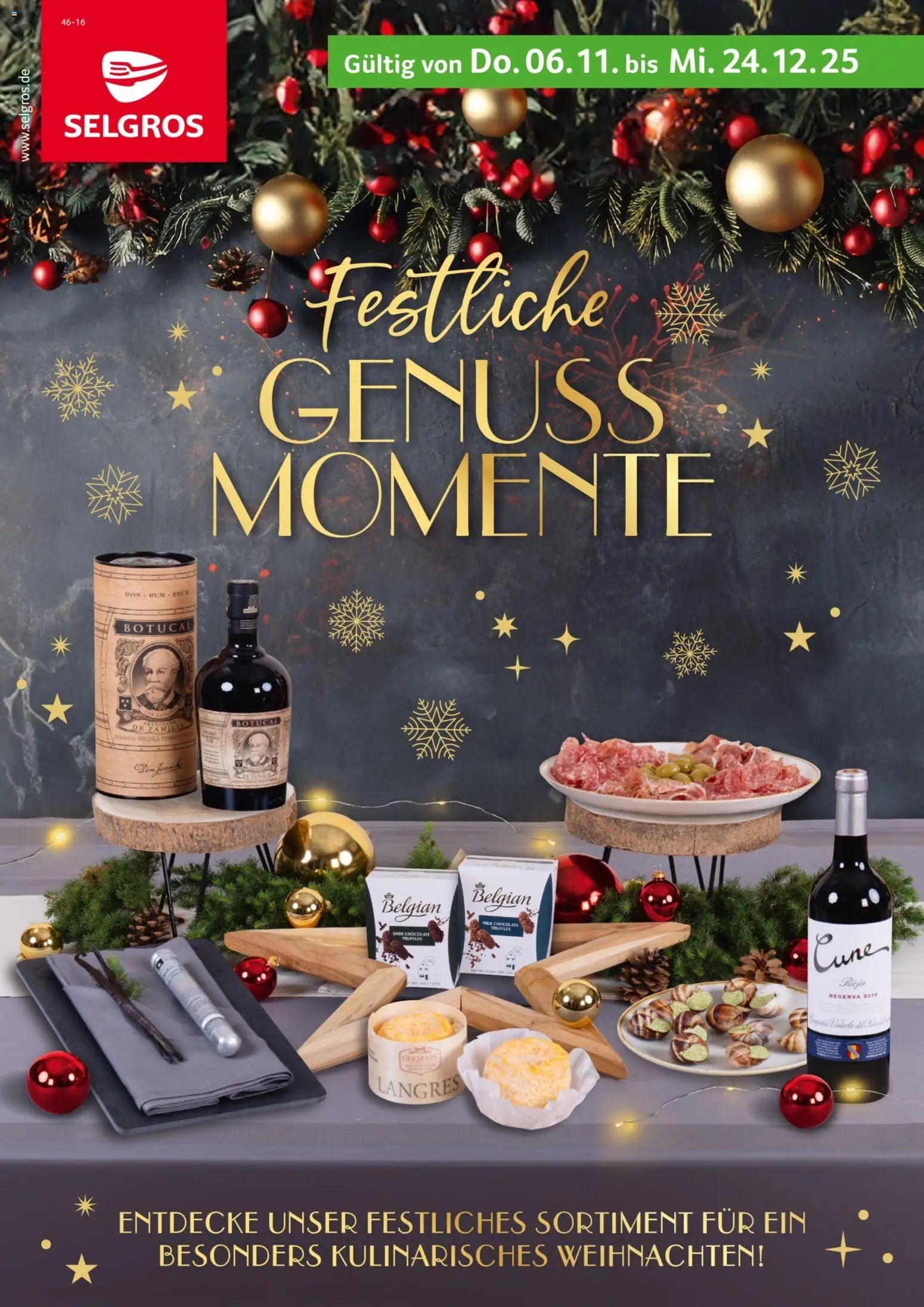 Selgros Genussmomente – gültig ab 06.11.2025 | Seite: 1 | Produkte: Rum