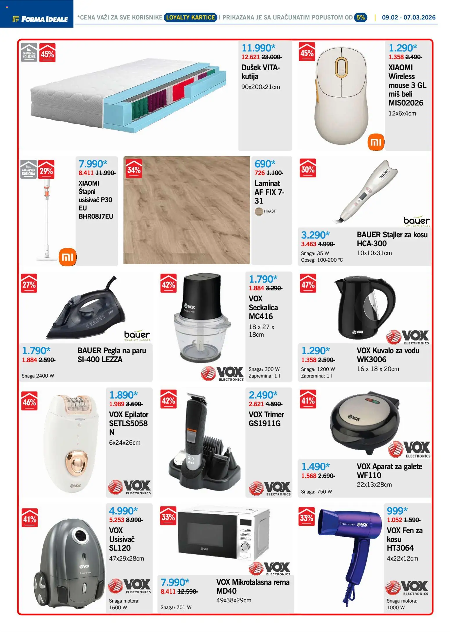 Forma Ideale katalog - važi od 09.02.2026 | Strana: 3