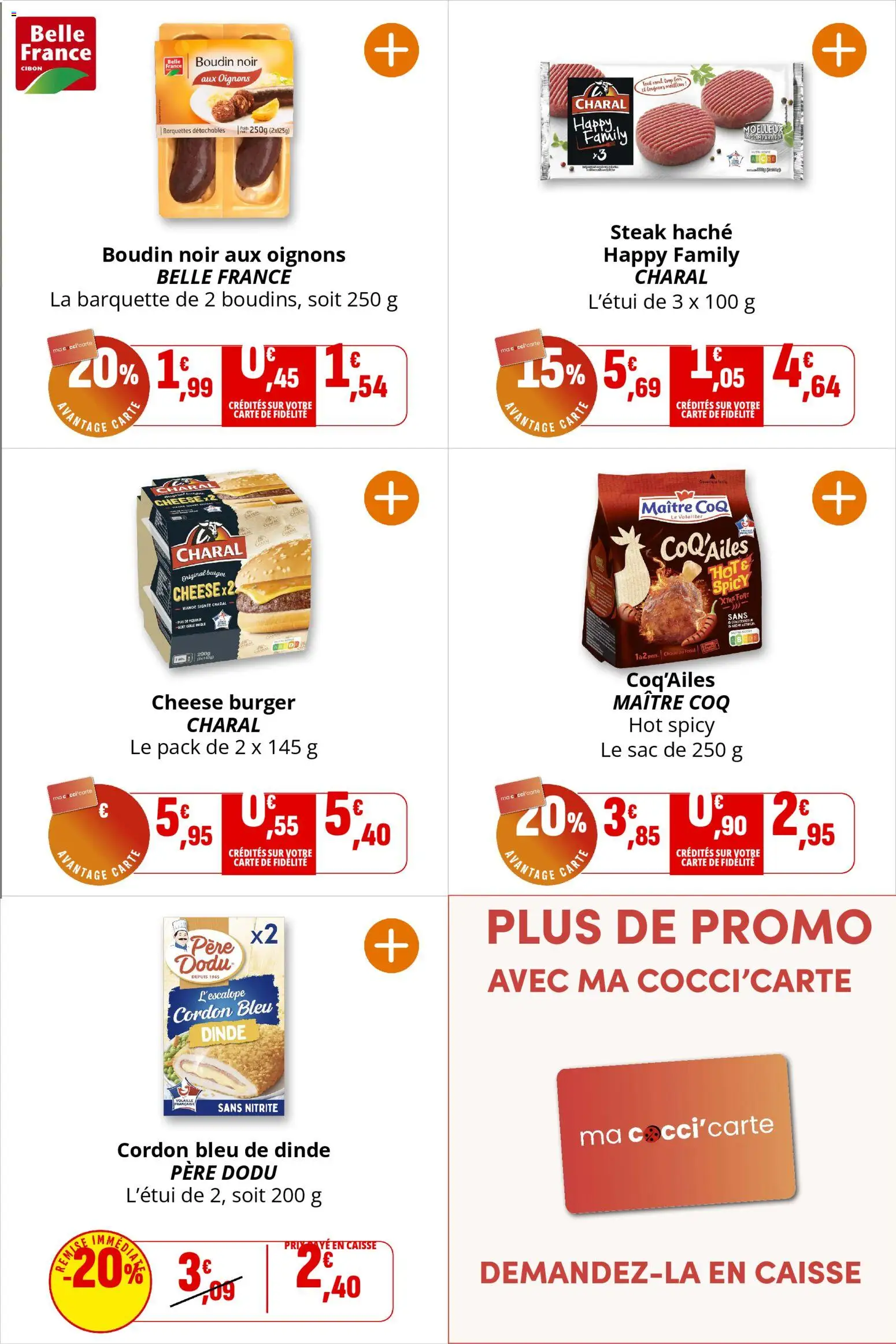 {H1} | Page: 8 | Produits: Sac, Volaille, Viande, Cordon bleu