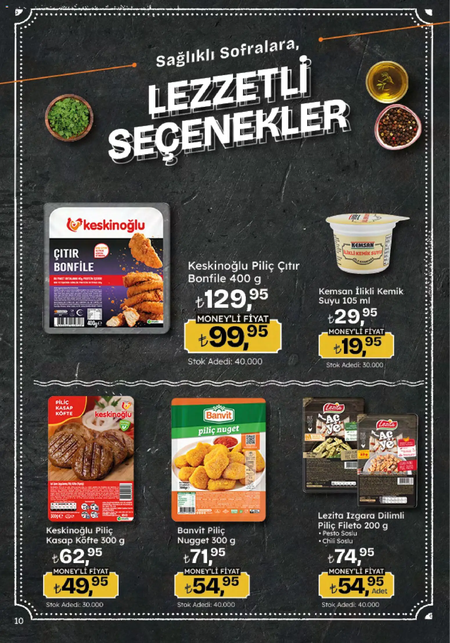 Migros Katalog - 5M Migroskop Dijital - 23.10.2025 tarihinden itibaren geçerlidir | Sayfa: 10 | Ürünler: Kemik suyu, Piliç, Izgara