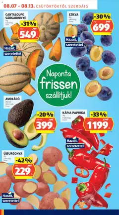Aldi akciós ujság - amely érvényes a következő dátumtól: 07.08.2025 | Oldal: 8