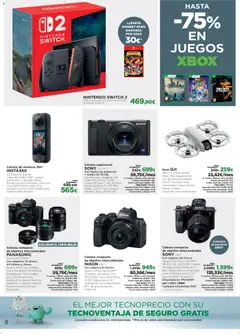 Vista previa El Corte Inglés ofertas válido desde el 23.03.2026 | Página: 8 | Productos: Cámara, Xbox, Body, Batería