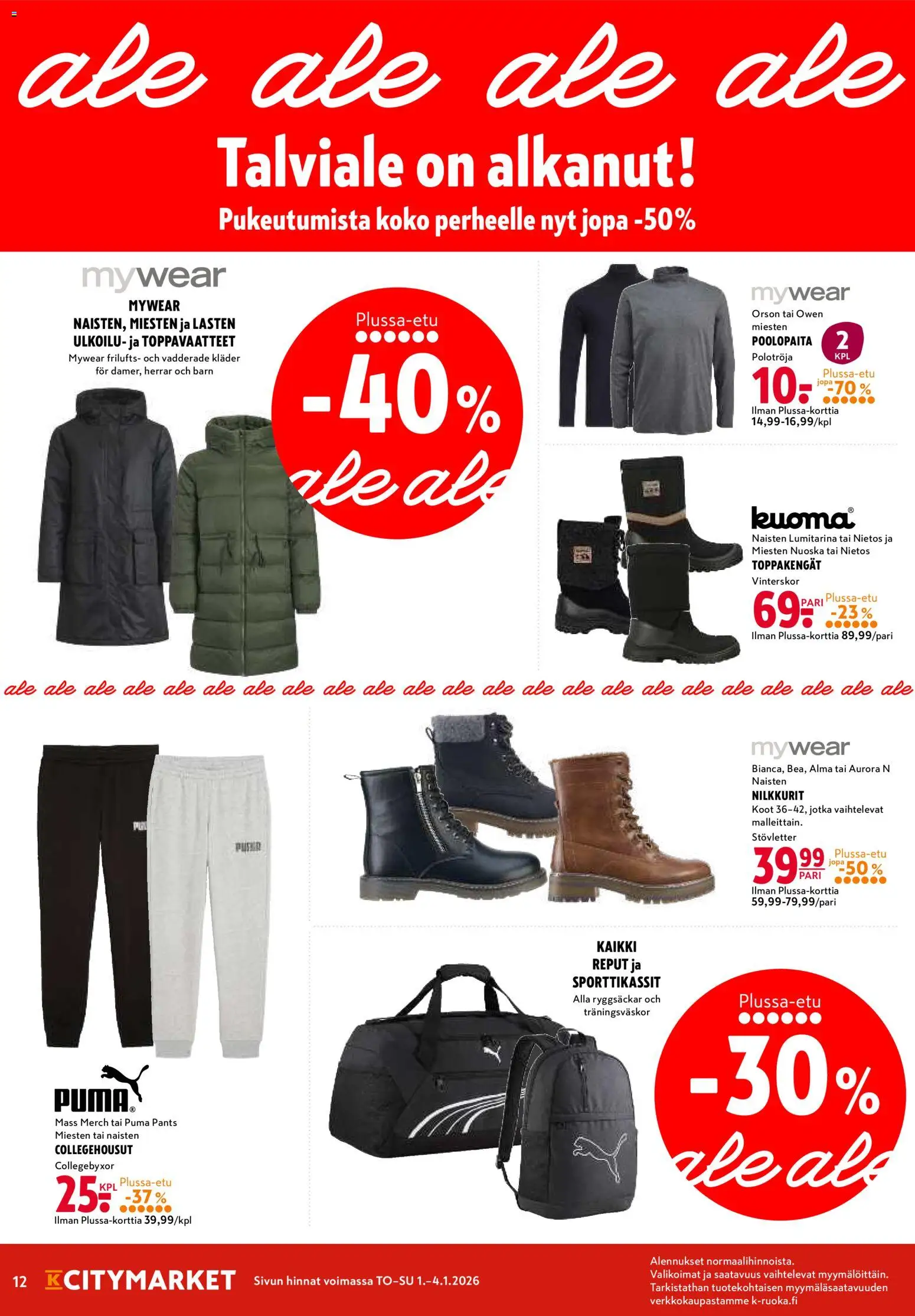 K-Citymarket tarjoukset – voimassa 01.01.2026 alkaen | Sivu: 12