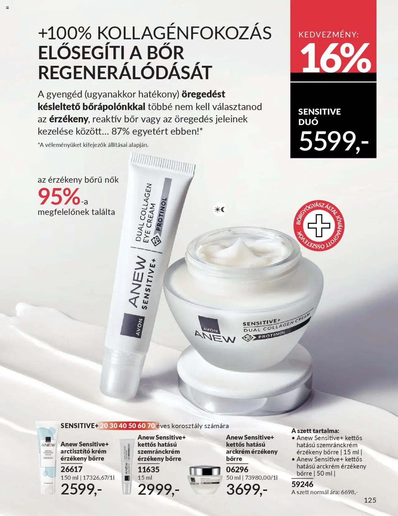 Avon akciós ujság - amely érvényes a következő dátumtól: 01.10.2025 | Oldal: 129 | Termékek: Arckrém, Bor