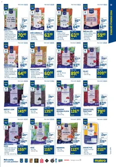 Náhled letáku Makro leták - Stabilně výhodná cena od 19.11.2025 | Strana: 15 | Produkty: Ovoce, Maliny, Brokolice, Lečo