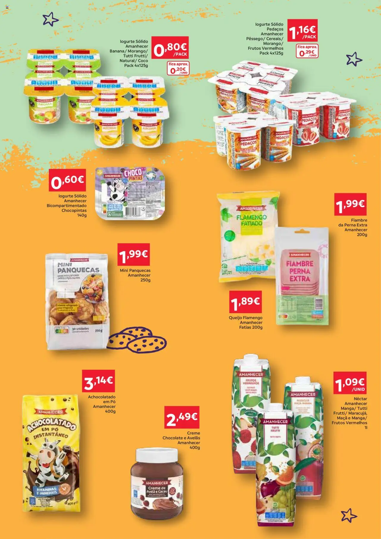 Amanhecer Folheto Madeira │ válido de 11.09.2025 | Página: 5 | Produtos: Avelãs, Maça, Chocolate, Creme