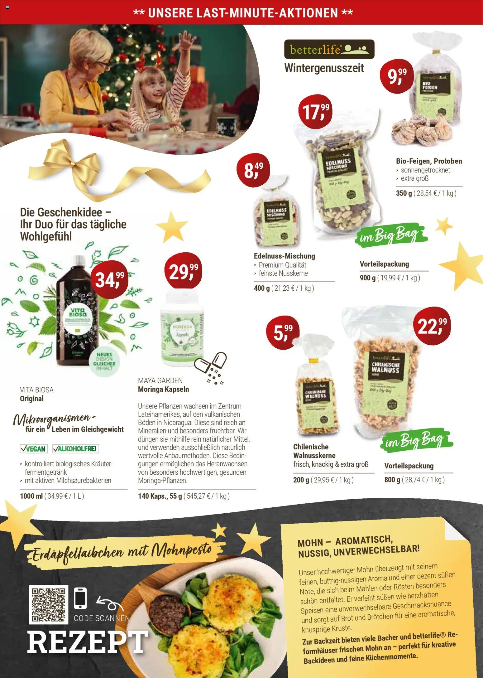 Reformhaus Bacher Prospekt 	 – gültig ab 01.12.2025 | Seite: 12 | Produkte: Brot