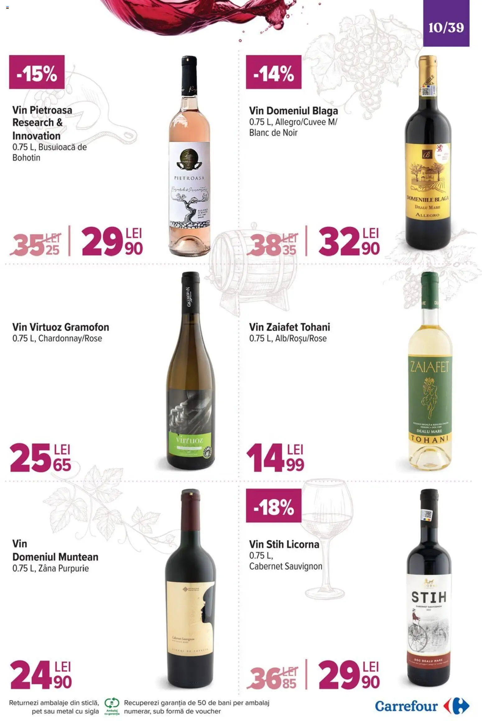 Noul catalog Carrefour – valabil de la 19.11.2025 | Pagină: 10 | Produse: Vin