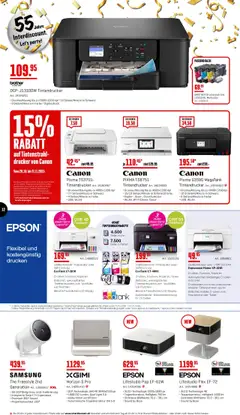 Interdiscount Aktionen ab 20.10.2025 gültig | Seite: 12 | Produkte: Tablet, TV, Samsung, Epson