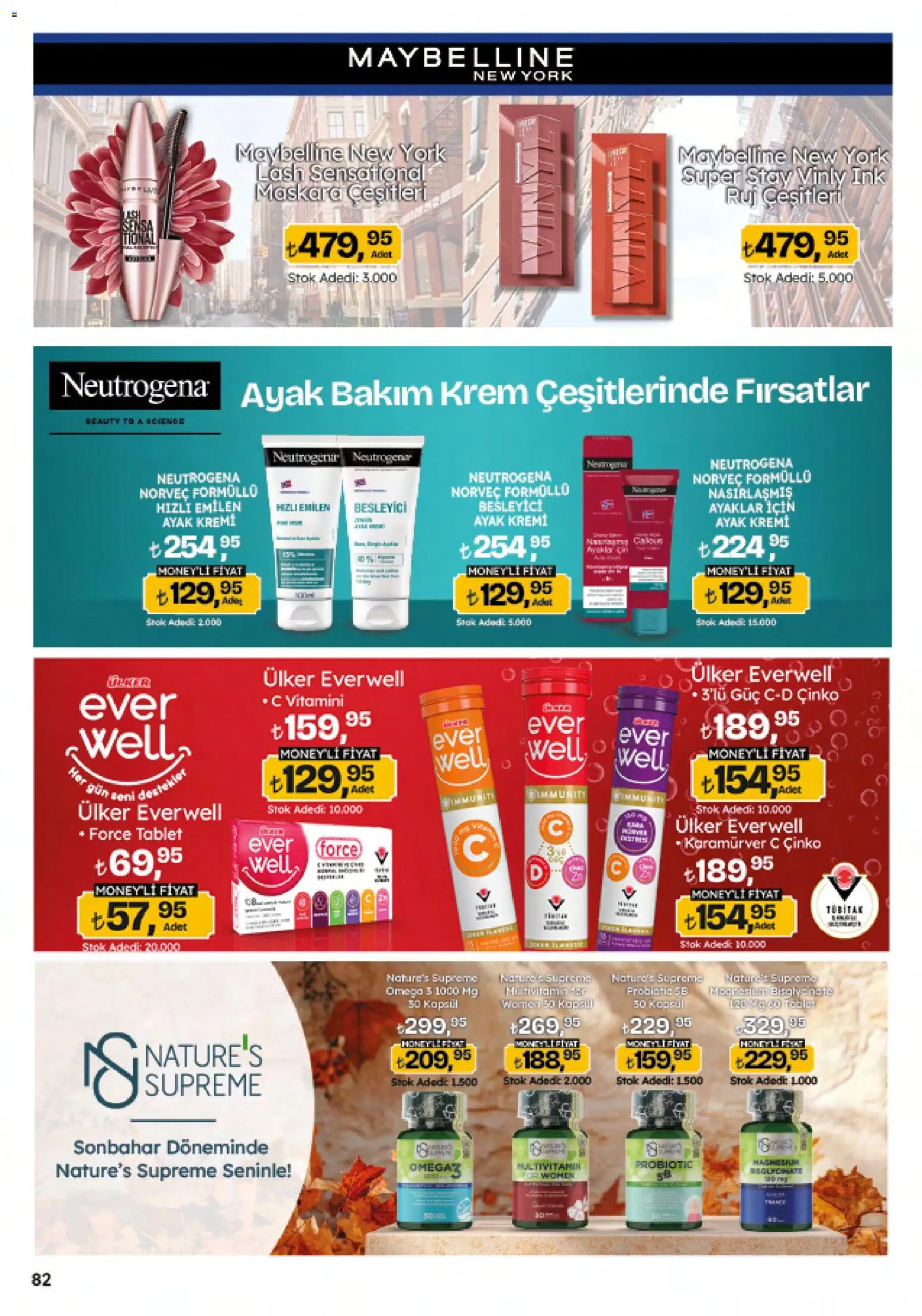 Migros Katalog - Migroskop - 23.10.2025 tarihinden itibaren geçerlidir | Sayfa: 82 | Ürünler: Duş, Şampuan, Duş jeli