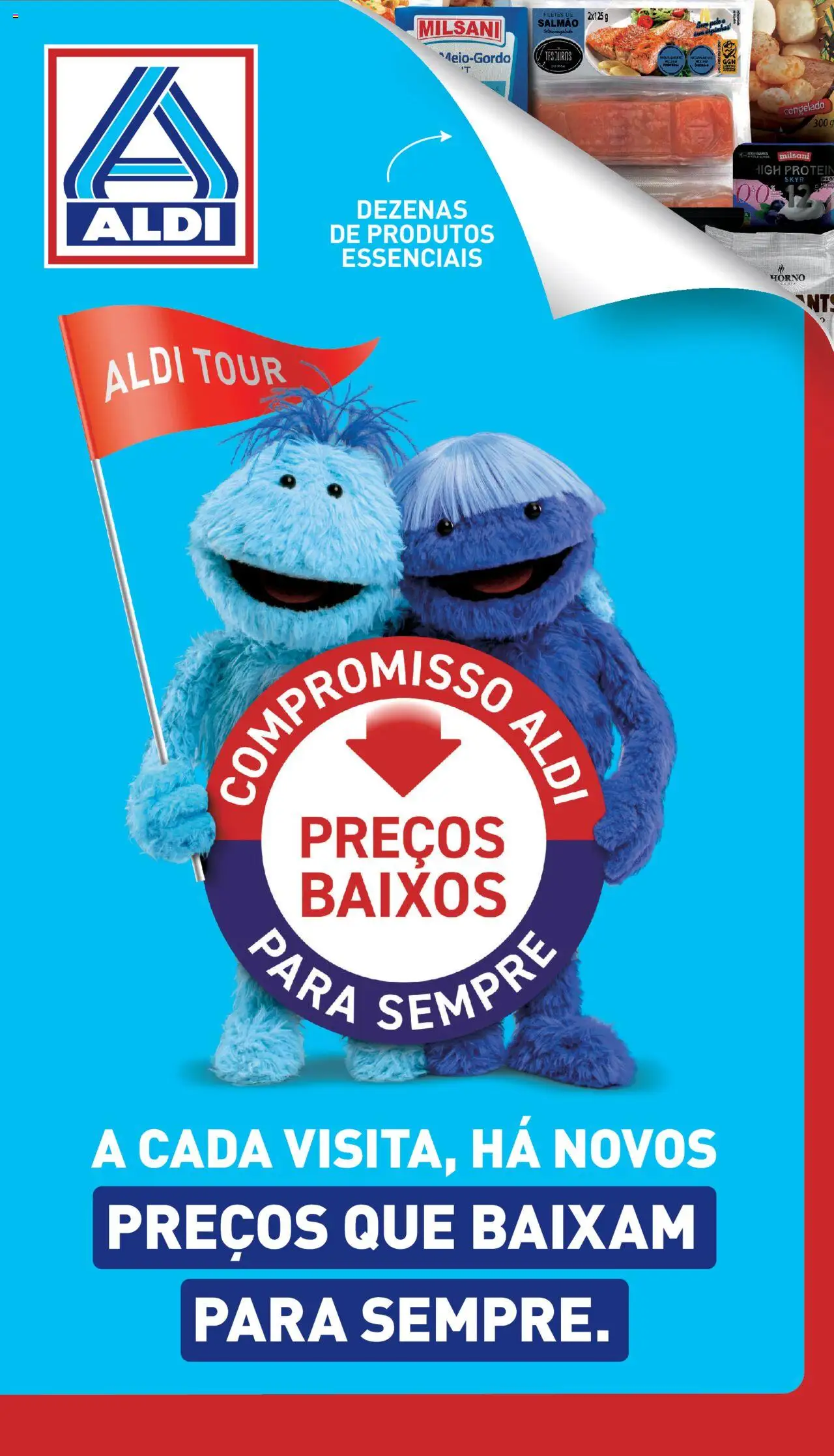 Aldi folheto │ válido de 30.04.2025 | Página: 1 | Produtos: Salmão