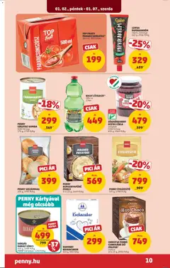 CHOCO'LA FORRÓ CSOKOLÁDÉ ÍZŰ ITALPOR*, instant 10 x 25 g, 2996 Ft/kg - amely érvényes a következő dátumtól: 02.01.2026 | Oldal: 14