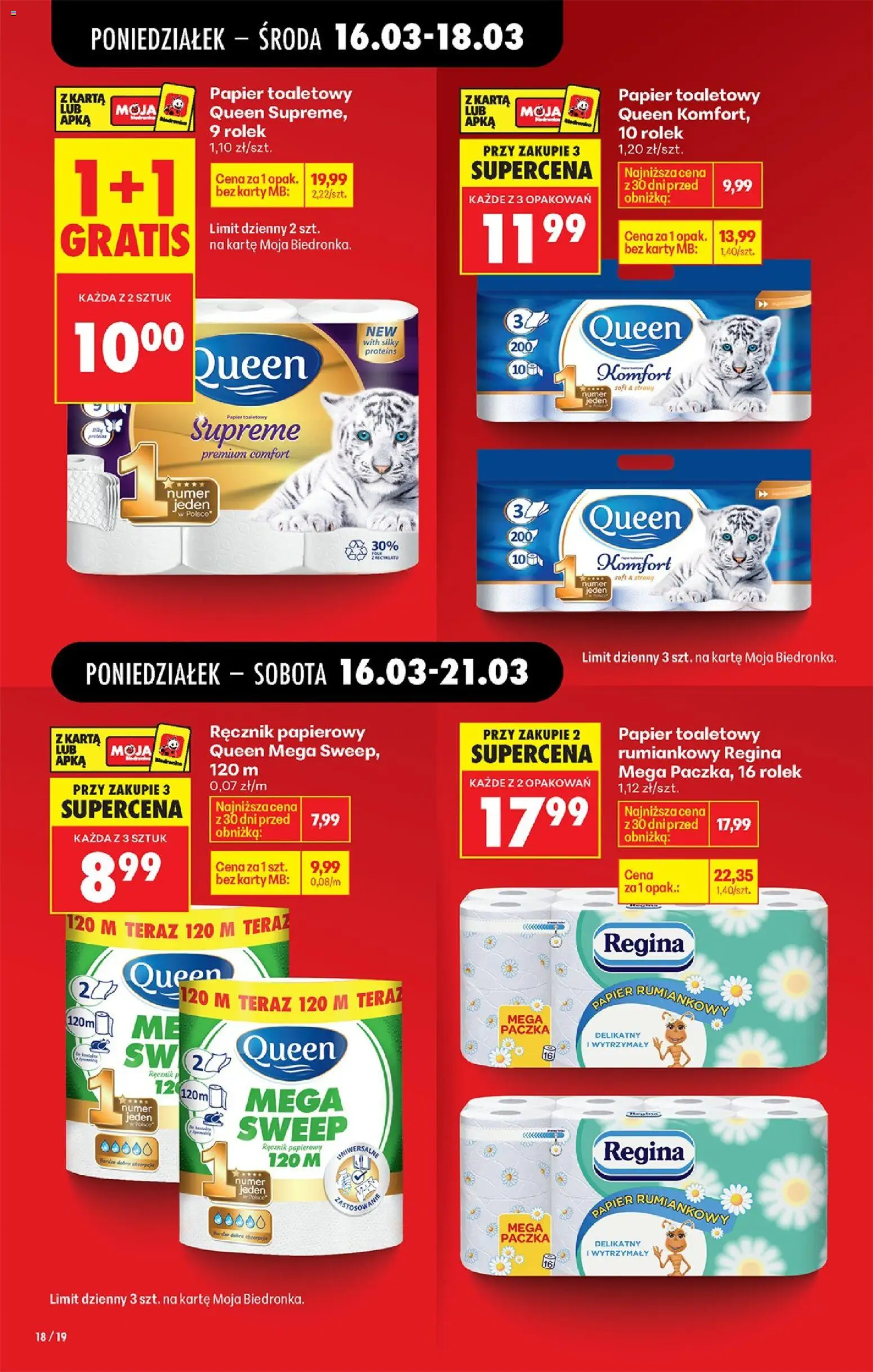 Biedronka gazetka od poniedziałku od 16.03.2026 | Strona: 20