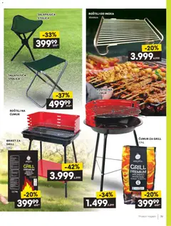 Idea katalog Prolećni magazin - pregled Idea kataloga - važi od 09.04.2026 | Strana: 39 | Proizvode: Stolica, Briket, Roštilj