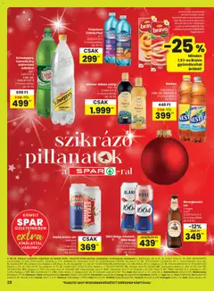 Spar - Extra ajánlat - amely érvényes a következő dátumtól: 18.12.2025