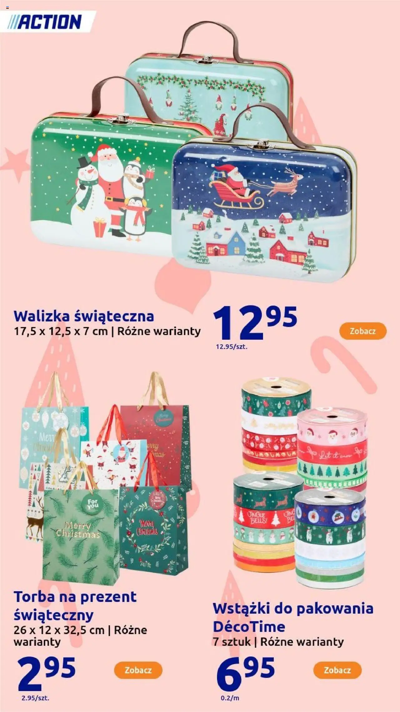 Action Gazetka - Presents od 08.10.2025 | Strona: 182 | Produkty: Walizka, Torba
