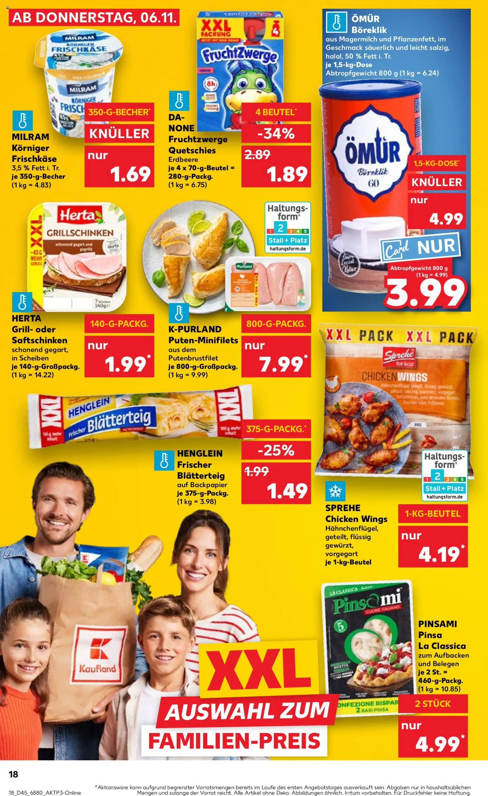 Kaufland prospekt Völklingen	 – gültig ab 09.11.2025 | Seite: 18 | Produkte: Grill, Fruchtzwerge, Milram, Frischkase