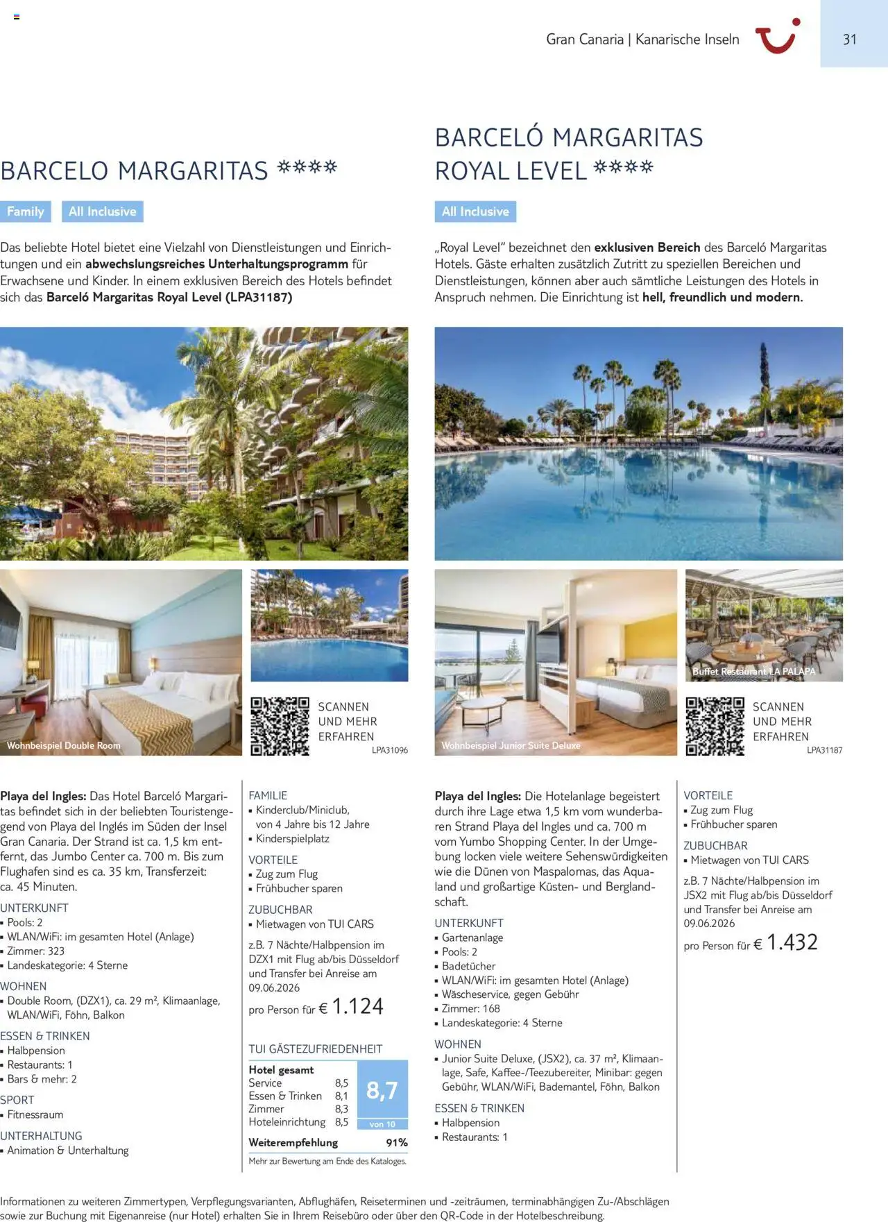 TUI Prospekt Kanaren, Kapverden & Senegal 2025/26	  – gültig ab 01.11.2025 | Seite: 31