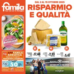 Anteprima del volantino Volantino Famila	 valido a partire dal 02.10.2025