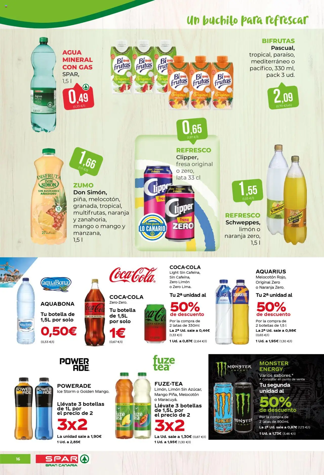Spar folleto │ válido desde el 08.08.2025 | Página: 16 | Productos: Piña, Ροζ πιπέρι, Ρούτερ