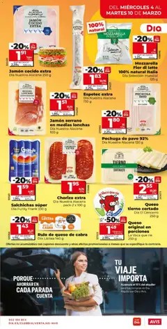 Vista previa Jamón serrano en medias lonchas, 100 g válido desde el 04.03.2026 | Página: 7