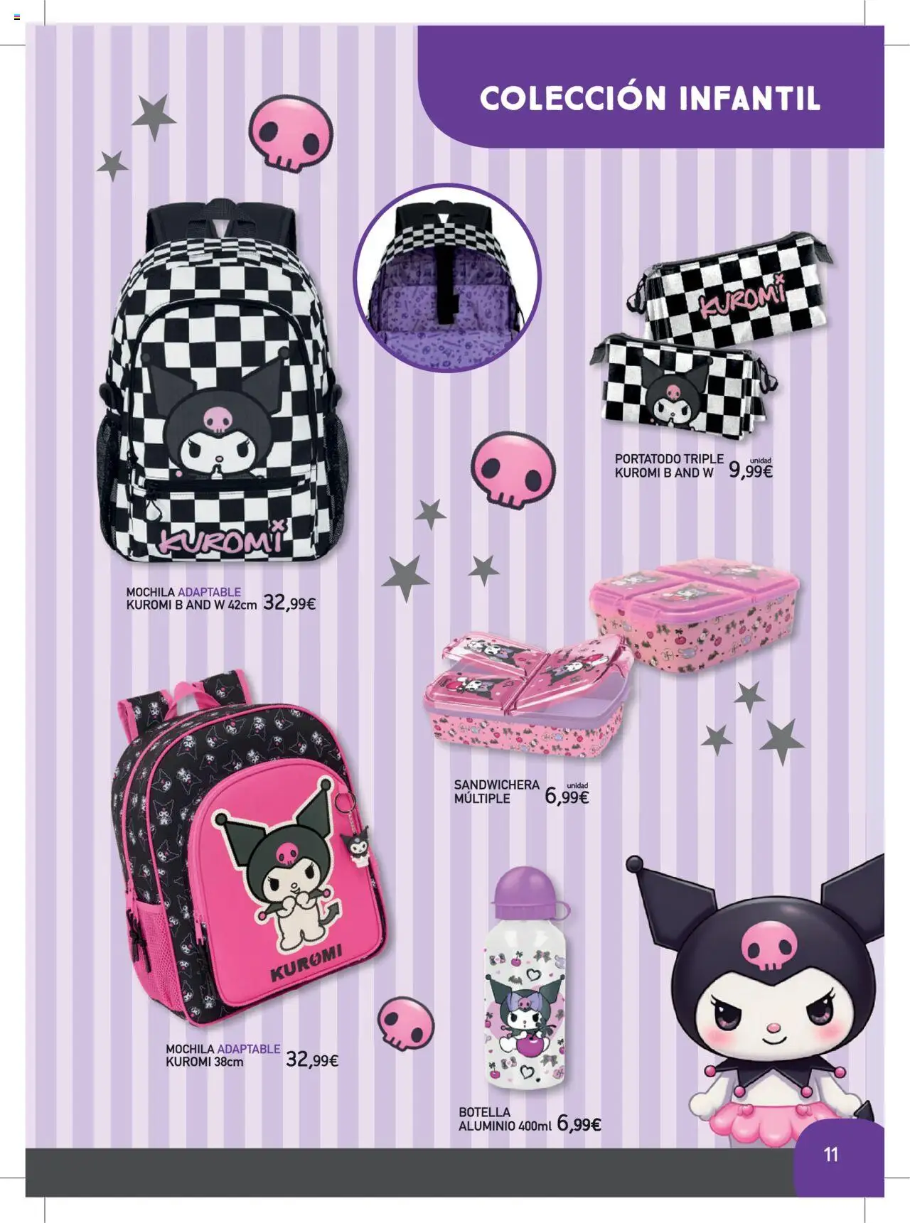 Toy Planet catálogo Vuelta al Cole │ válido desde el 06.08.2025 | Página: 11 | Productos: Mochila, Sandwichera