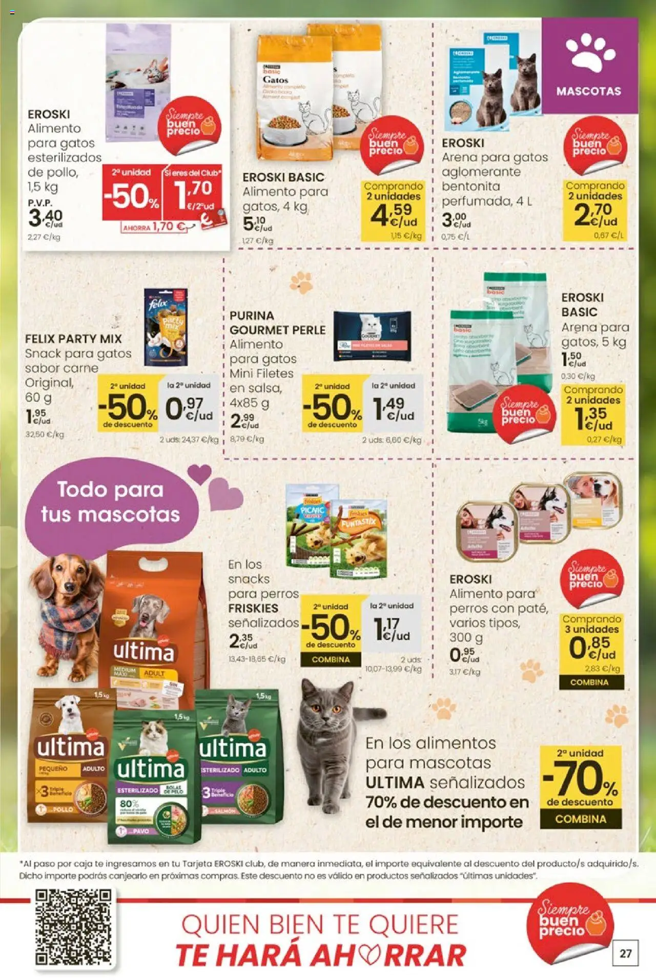 Eroski - Ofertón │ válido desde el 16.10.2025 | Página: 27 | Productos: Té, Κούβα, Caja