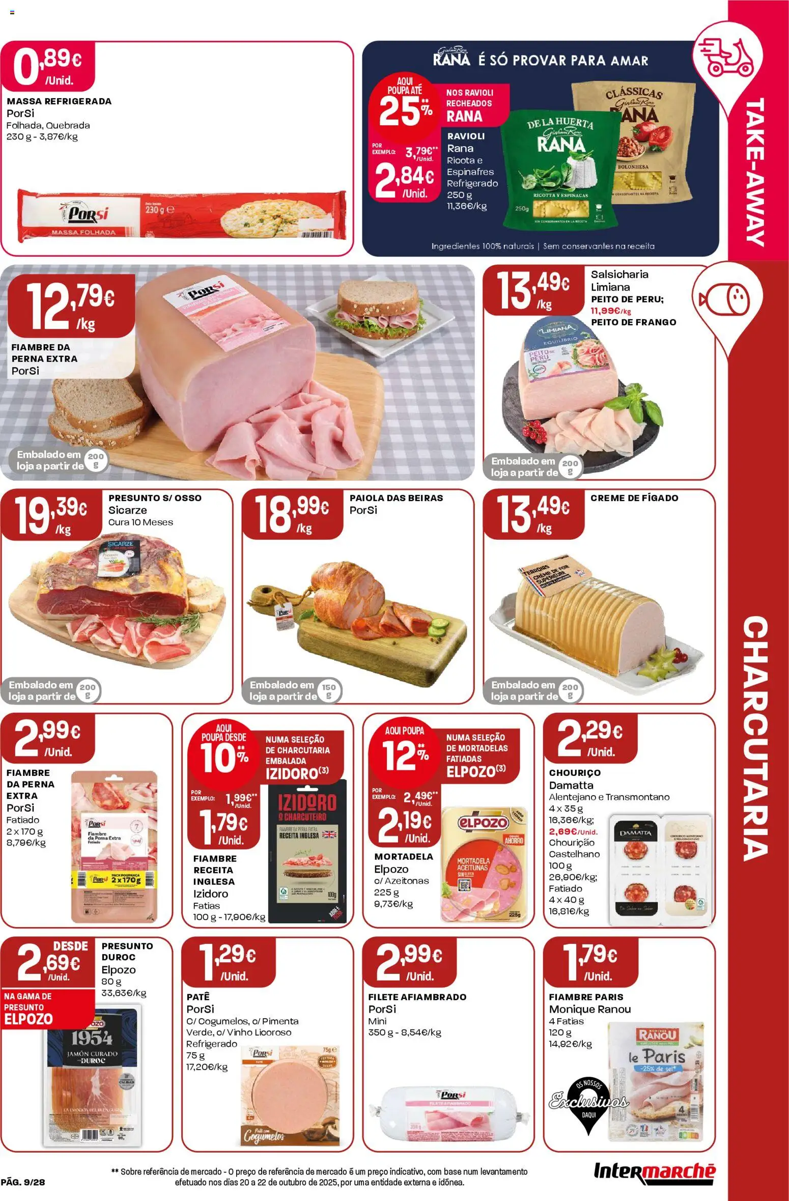 Intermarché Black Friday │ válido de 27.11.2025 | Página: 9 | Produtos: Massa folhada, Frango, Pimenta, Cogumelos