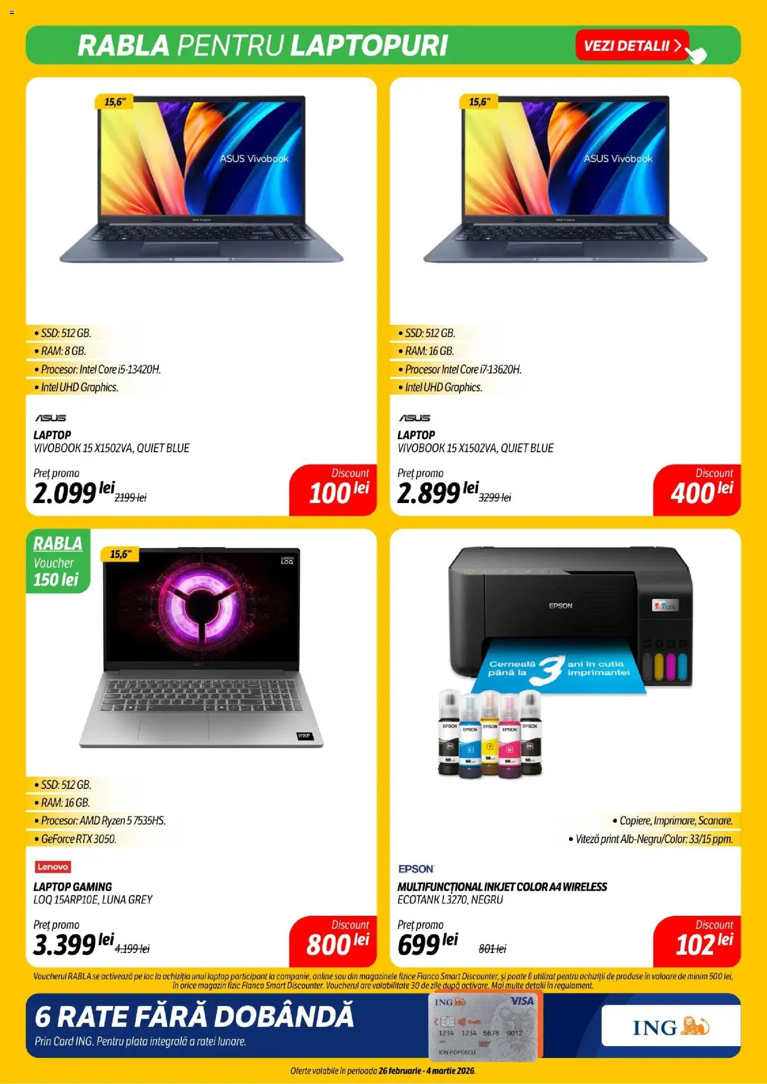 Noul catalog Flanco – valabil de la 26.02.2026 | Pagină: 14 | Produse: Laptop