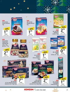 DR. OETKER KAKAO MRVICE, KAKAO MRVICE 80g - Pregled kataloga iz trgovine Konzum, vrijedi od 01.12.2025 | Stranica: 21 | Proizvodi: Pasta, Kakao