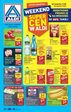 Pogląd oferty "Aldi Gazetka - Okazje na weekend" - ważna od 11.09.2025