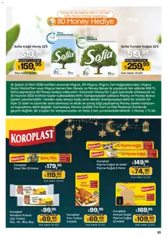 26.02.2026 tarihinden itibaren geçerli olan Migros kataloğu önizlemesi | Sayfa: 85