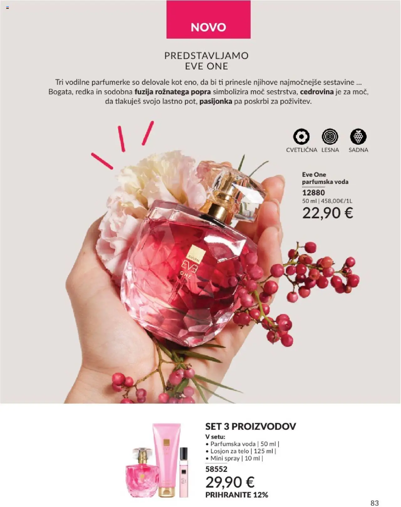 Avon katalog │ velja od 31.07.2025 | Stran: 83 | Izdelki: Voda, Parfumska voda