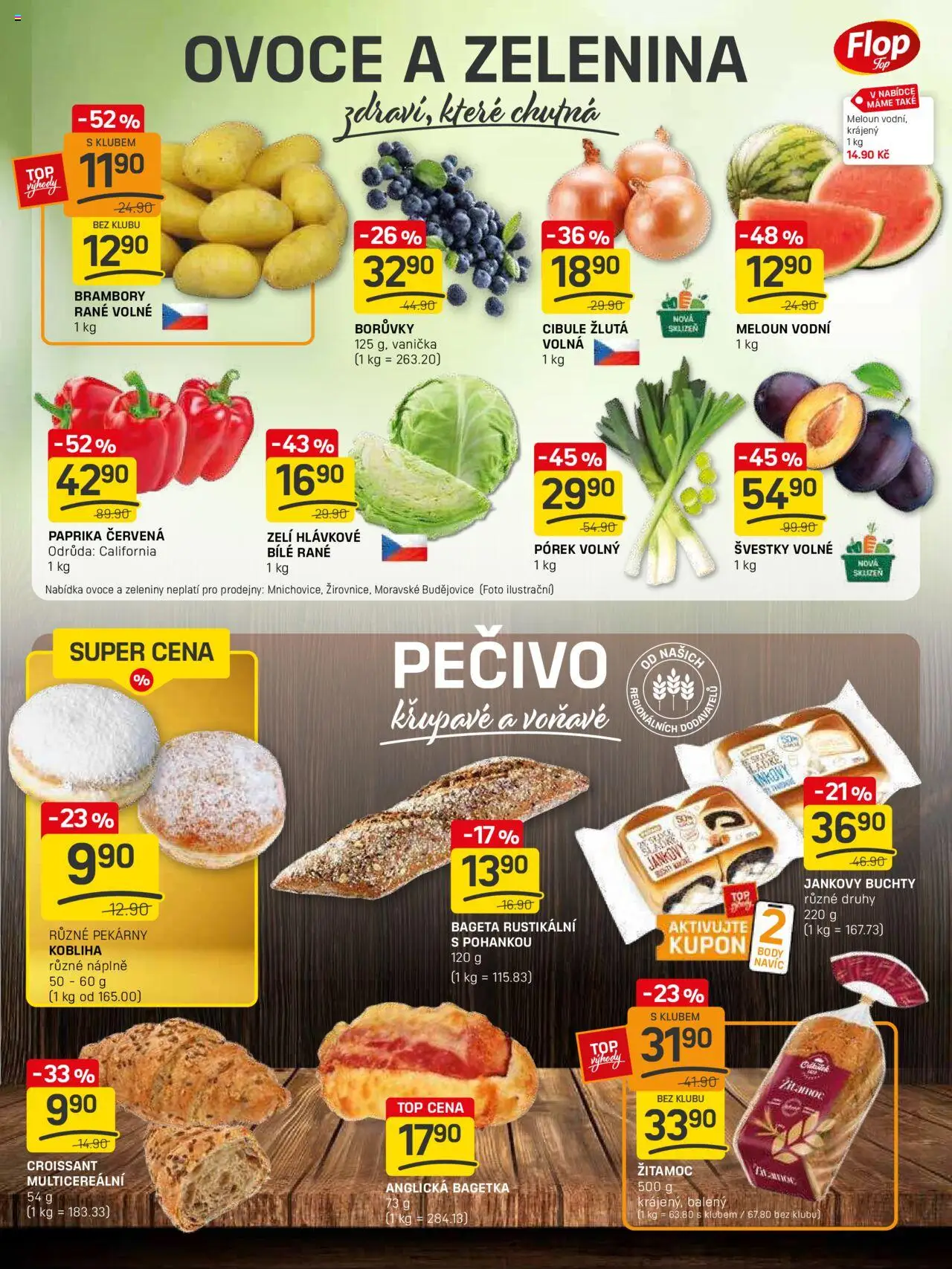 Flop leták - FlopTop od 16.07.2025 | Strana: 3 | Produkty: Borůvky, Brambory, Paprika červená, Cibule