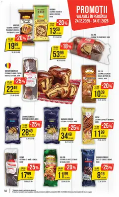 Ofertele Mega Image valabile de la 29.12.2025 | Pagină: 14 | Produse: Șal, Cremă, Cacao, Stafide
