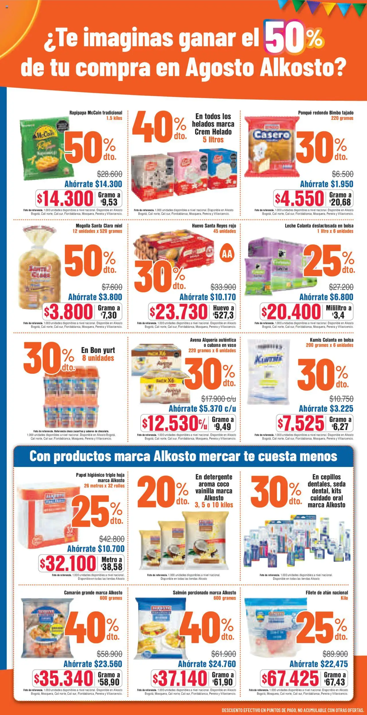 Alkosto folleto │ válido desde el 02.08.2025 | Página: 10 | Productos: Ψηφιακή κάμερα, Τυρόπιτα, Helado, Filete