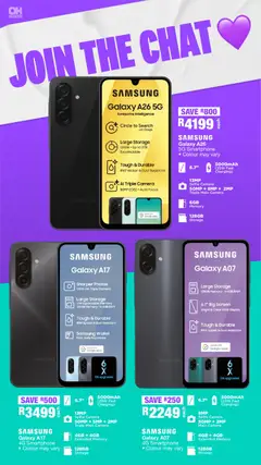 OK Furniture specials catalogue – valid from 05.01.2026 | Page: 18 | Products: Smartphone, Camera, Wallet, Water