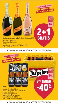 Delhaize folder week 9 - Voorbeeld van een folder van Delhaize, geldig van 26.02.2026 | Pagina: 32 | Producten: Bier