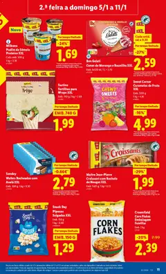 Pré-visualização Tastino Tortilhas para Wraps XXL, Tortillas for wraps. Emb. 740 g. válido de 05.01.2026 | Página: 11