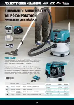 Makita-mainoslehti voimassa 01.12.2025 alkaen | Sivu: 29