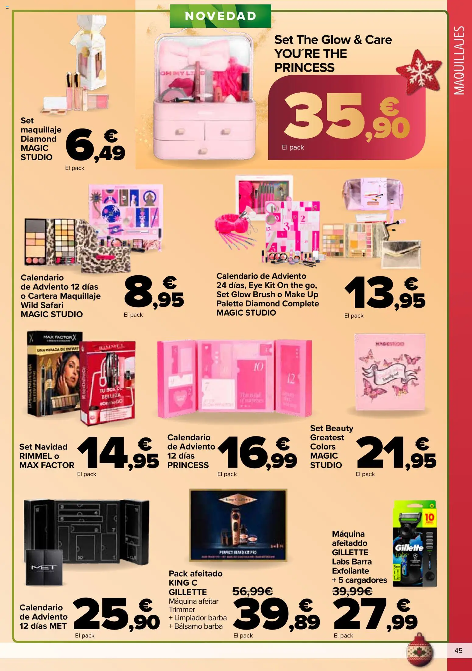 Carrefour folleto │ válido desde el 03.12.2025 | Página: 45 | Productos: Maquillaje, Γαύρος