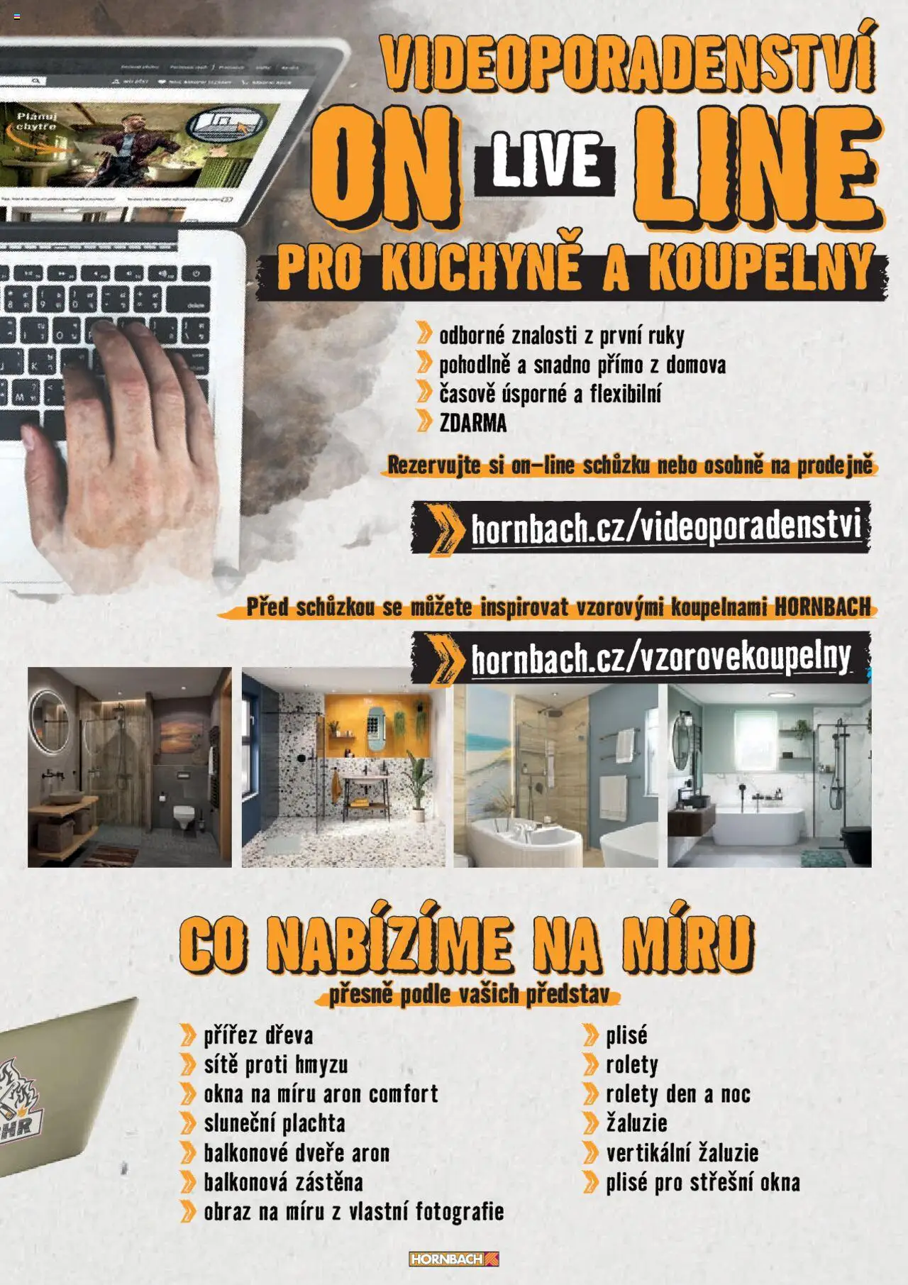 HORNBACH leták - Projektové výhody od 03.04.2025 | Strana: 7 | Produkty: Vertikální žaluzie, Balkonová zástěna, Rolety den a noc, Kuchyně