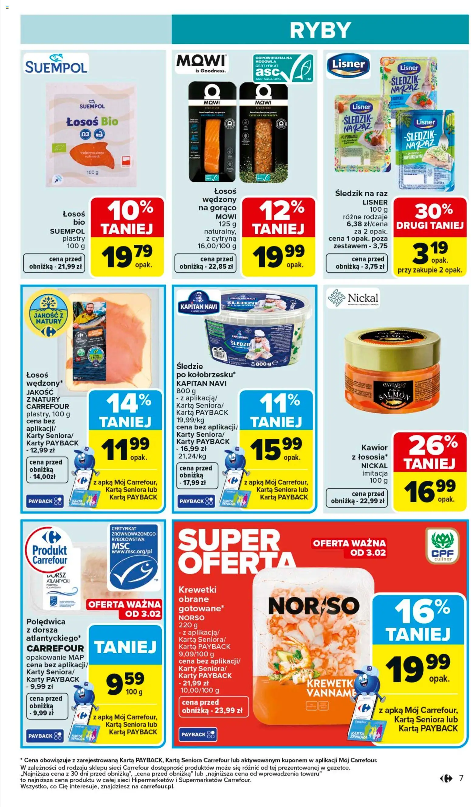 Carrefour Gazetka od 02.02.2026 | Strona: 9 | Produkty: Cytryna, Pietruszka, Dorsz, Kawior