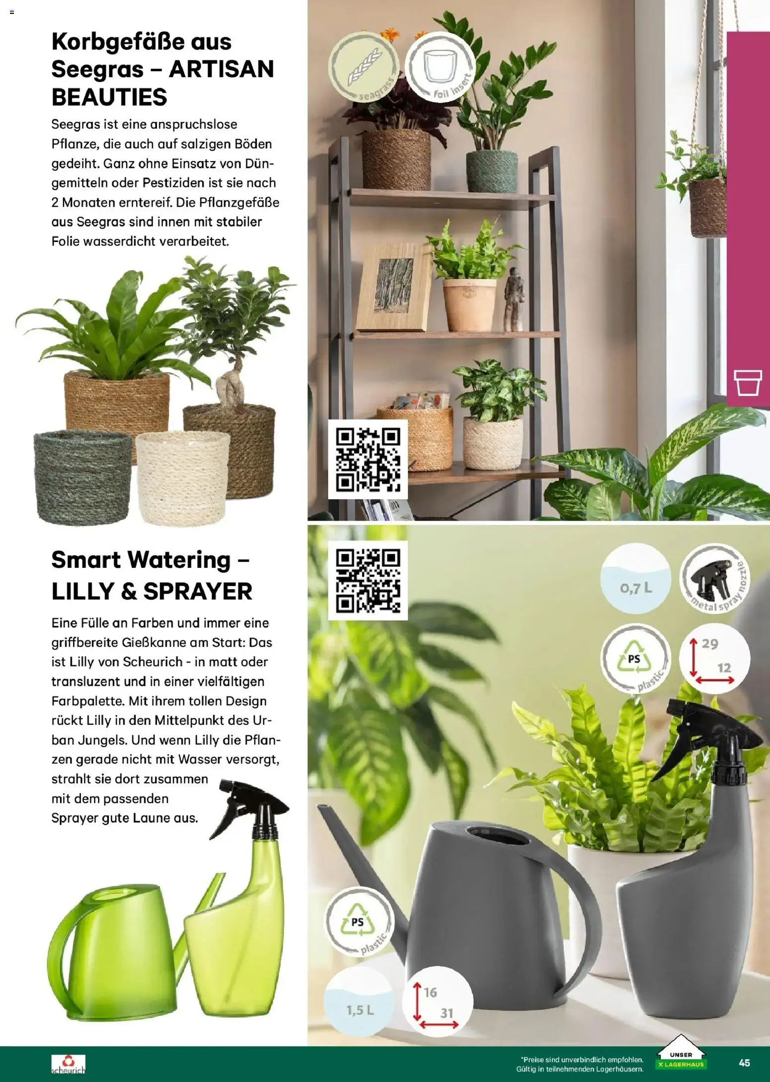 Lagerhaus Garten & Freizeit Katalog 2026 gültig ab 01.03.2026 | Seite: 45 | Produkte: Wasser