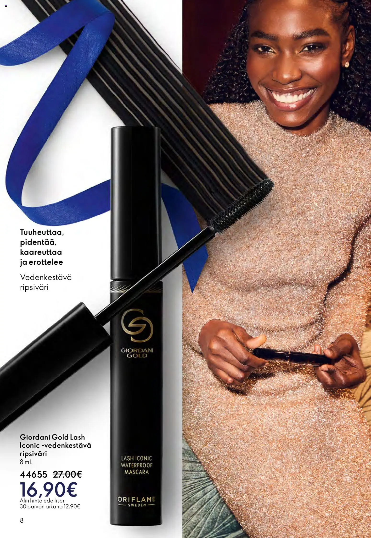 Oriflame - Esite 17 – voimassa 10.12.2025 alkaen | Sivu: 8 | Tuotteet: Ripsiväri