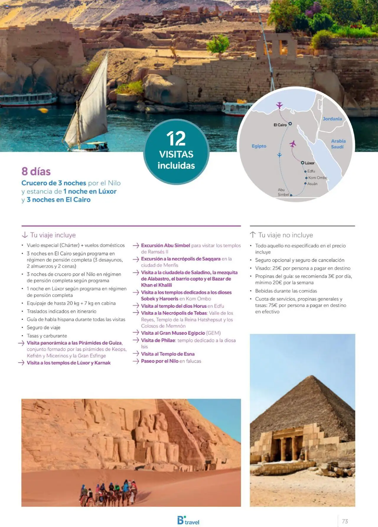 B the travel brand Egipto │ válido desde el 01.07.2025 | Página: 73