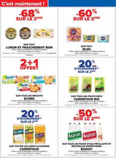 Carrefour - Prévisualisation de Carrefour catalogue semaine 4 valide à partir de 20.01.2026 | Page: 45 | Produits: Badoit, Pommes, Biscuits, Amandes