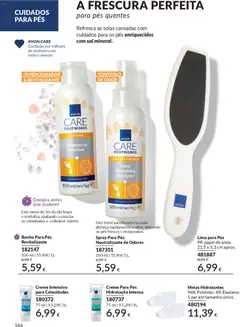 Pré-visualização Creme Intensivo para Calosidades válido de 01.04.2026 | Página: 146 | Produtos: Condicionador, Sal, Banho, Meias